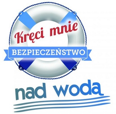 Logo kręci mnie bezpieczeństwo nad wodą