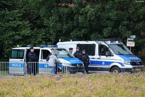 Policjanci podczas imprezy masowej &quot;Dni Gołdapi 2022&quot;