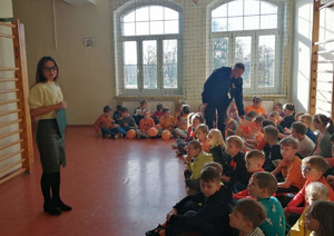 Uczniowie ze Szkoły Podstawowej nr 5 w Gołdapi