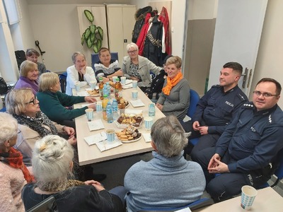 Spotkanie ph. &amp;quot;Kawa u władzy&amp;quot; w Posterunku Policji w Dubeninkach
