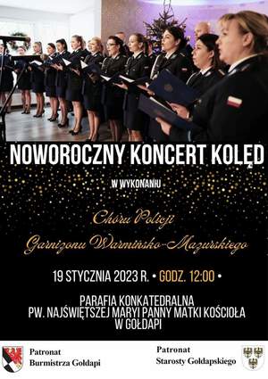 Plakat zaproszenie na koncert