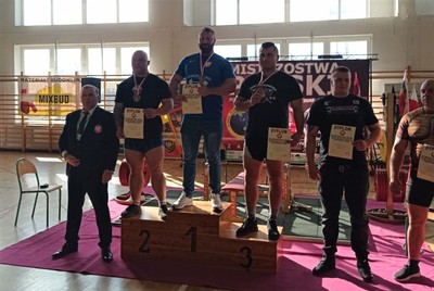 Policjant na podium
